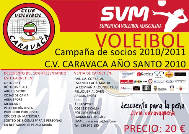 El Club Voleibol Caravaca comienza los entrenamientos de la temporada 2010-11. 23-9-2010 - 1, Foto 1