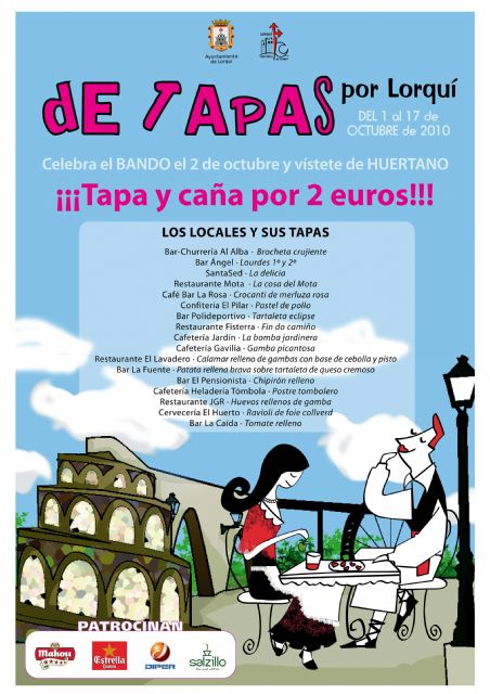 De tapas por Lorquí se prepara para disfrutar de su segunda edición - 1, Foto 1