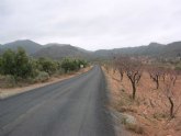 La Comunidad renovará la carretera lorquina de La Pulgara con una inversión de 5,3 millones
