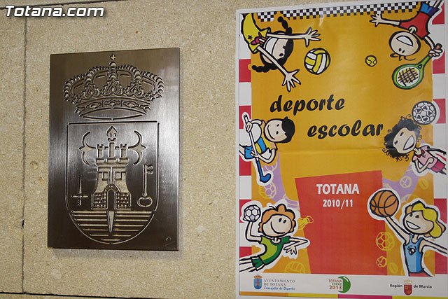 Programa de “Deporte Escolar 2010/11” presentado por la concejalía de Deportes, Foto 2