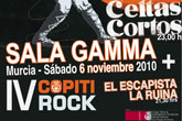 Ya estan a la venta las entradas del IV COPITIROCK, concierto de Celtas Cortos