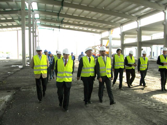 Las obras para la construcción de la planta de Noksel en Lorca alcanzan su ecuador - 3, Foto 3