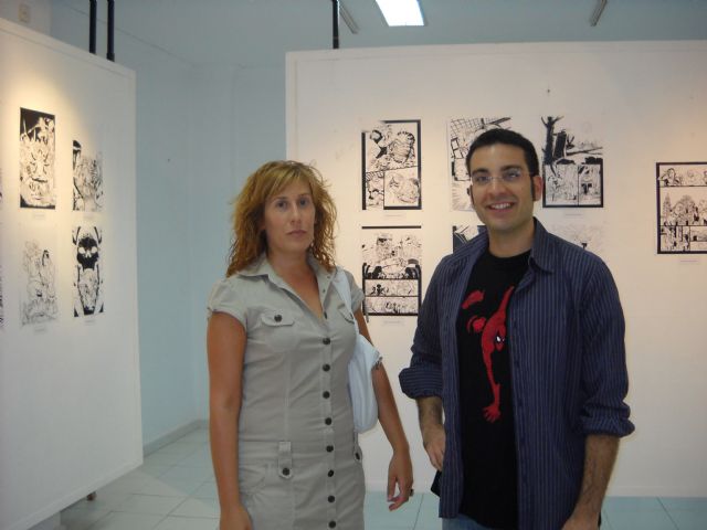 La sala de exposiciones de Blanca se convierte en un gran cómic - 1, Foto 1