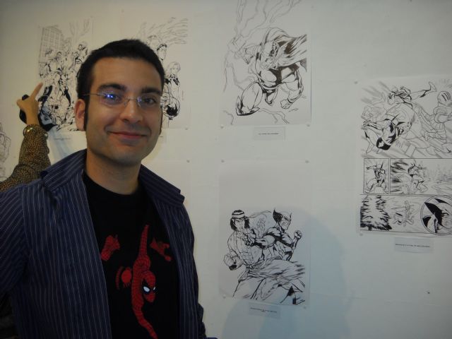 La sala de exposiciones de Blanca se convierte en un gran cómic - 2, Foto 2