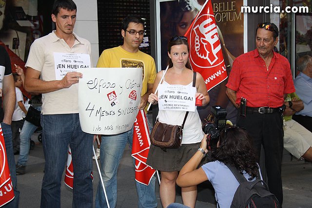 UPyD muestra su solidaridad con los trabajadores de Prensa del Sureste - 3, Foto 3