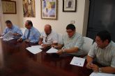 Las tres partes implicadas en el Parque Industrial de Alhama firman un acuerdo con el firme propsito de ayudar a los empresarios