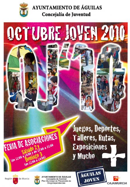 El alcalde de Águilas inaugura mañana la Feria de Asociaciones del 'Octubre Joven' - 1, Foto 1