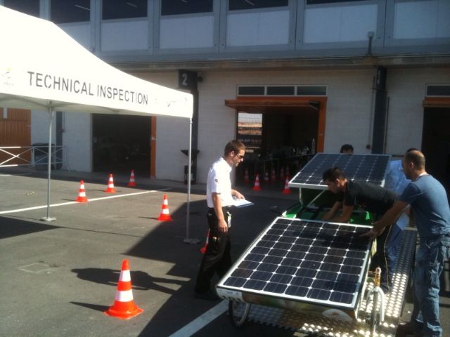 21 prototipos pasan las verificaciones técnicas para competir en la Solar Race Región de Murcia - 2, Foto 2