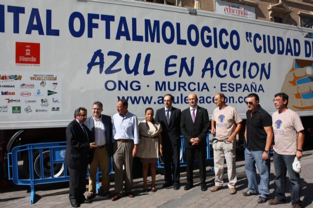 Azul en Acción tratará las enfermedades visuales de los habitantes de Togo gracias a un hospital móvil cofinanciado por el Ayuntamiento de Murcia - 1, Foto 1