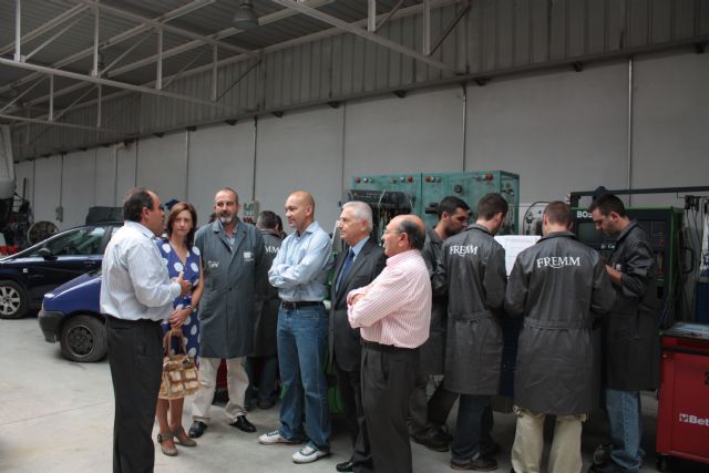 Mª José Nicolás y Jaime García-Legaz visitan un Centro de Formación de la FREMM - 1, Foto 1