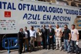 Azul en Accin tratar las enfermedades visuales de los habitantes de Togo gracias a un hospital mvil cofinanciado por el Ayuntamiento de Murcia