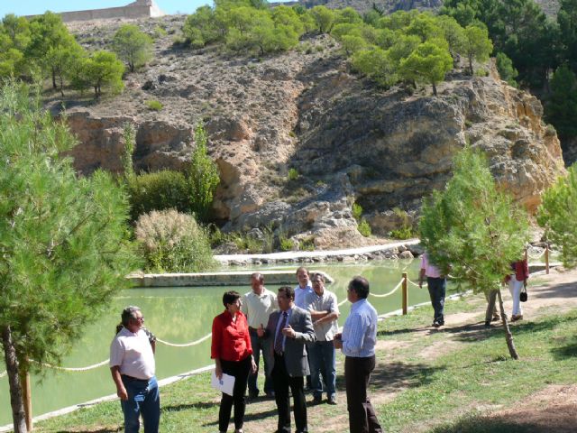 La nueva presidenta de la Confederación Hidrográfica del Segura, Charo Quesada, visitó Jumilla - 2, Foto 2