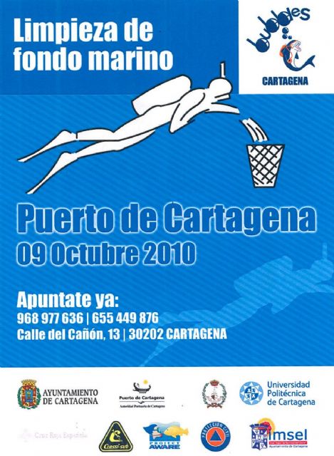 200 voluntarios limpiarán el fondo marino del Puerto - 1, Foto 1