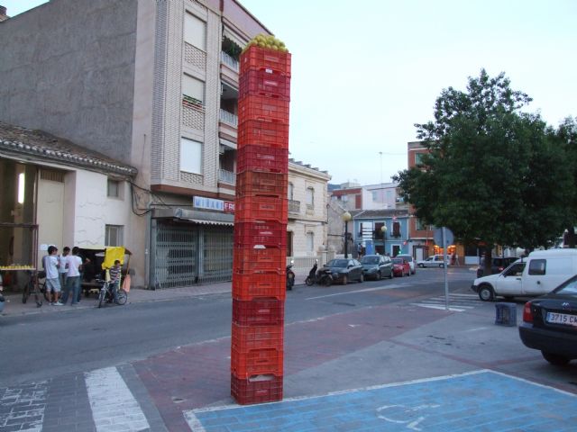 Una serie de intervenciones artísticas ponen fin a los talleres internacionales de paisaje de Blanca - 2, Foto 2