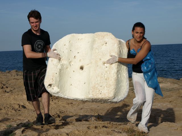 Voluntarios recogen más de 1.000 kilos de basura en fondos marinos de La Manga - 1, Foto 1