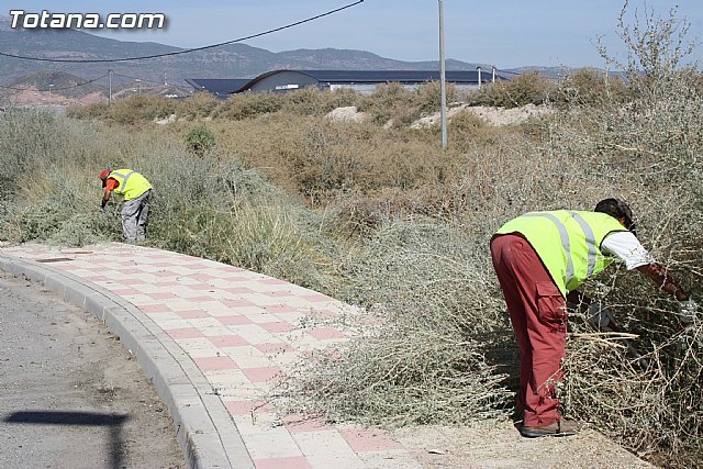 La concejalía de Servicios lleva a cabo un plan de saneamiento profundo de más de una veintena de caminos rurales, Foto 2