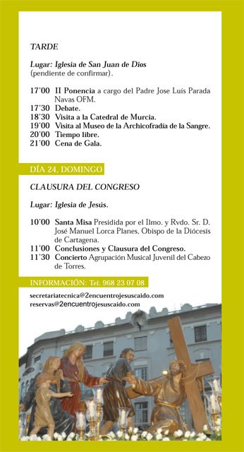 La Caída de Totana participará en el II encuentro nacional de Hermandades y Cofradias de Jesús Caído, Foto 3