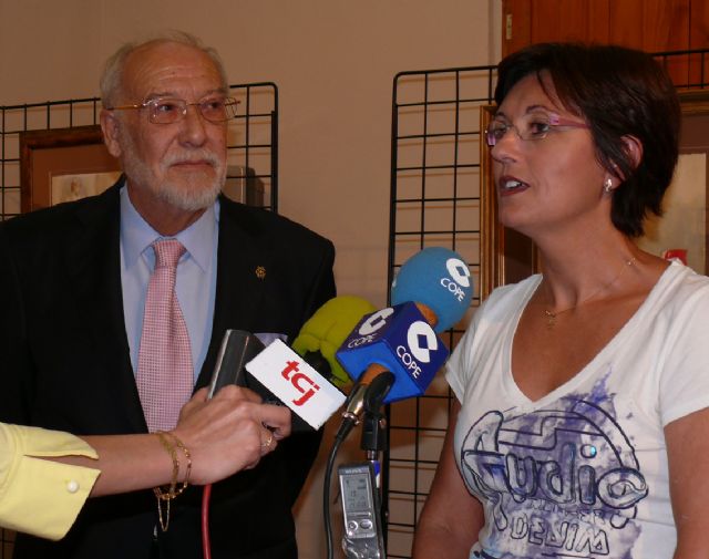 Inagurada, en la ermita de San José, la exposición de acuarelas de Antonio Díaz Bautista - 1, Foto 1