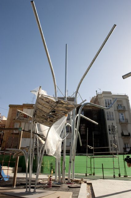 El bosque de la plaza del Rey toma forma - 4, Foto 4