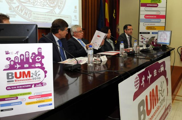 La Universidad de Murcia organiza una Bienvenida para alumnos saludables - 1, Foto 1
