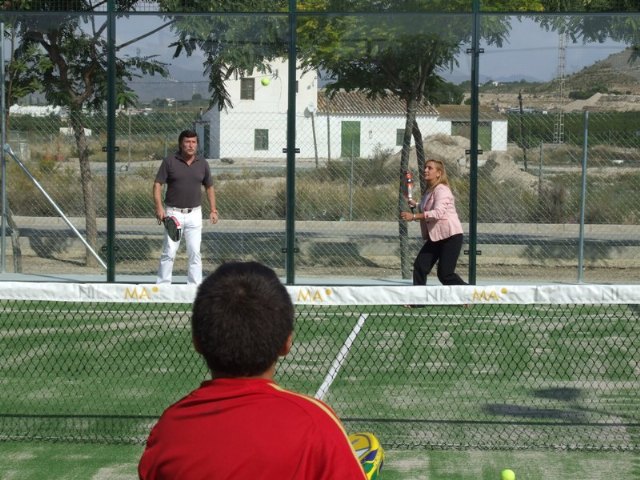 Blanca amplía su oferta deportiva con dos nuevas pistas de pádel y una de tenis en La Estación - 1, Foto 1