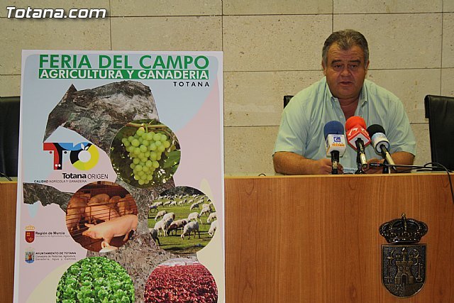 El ayuntamiento de Totana organiza del 15 al 17 de octubre la II Feria del Campo de Agricultura y Ganadería, Foto 1