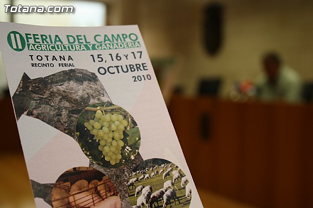 El ayuntamiento de Totana organiza del 15 al 17 de octubre la II Feria del Campo de Agricultura y Ganadería - 3, Foto 3