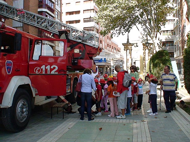 La ´Semana de la prevención de incendios´ concluye en Lorca con una fiesta escolar - 1, Foto 1