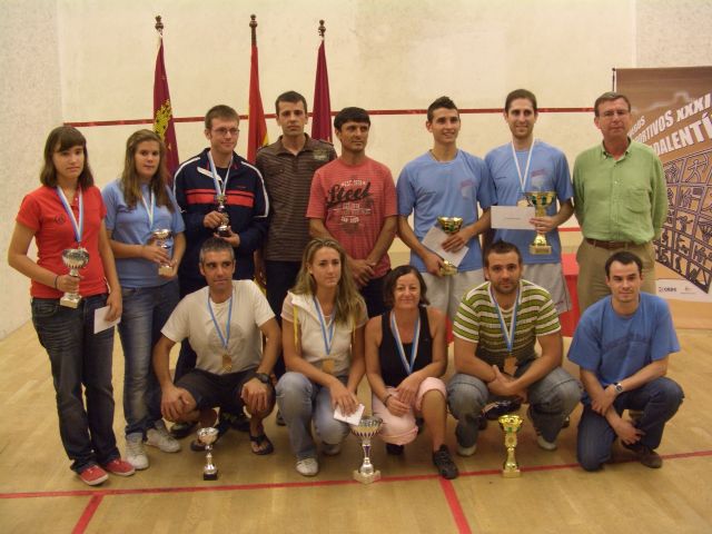 Juan Ramón Quesada y Estela Carbonell triunfan en el nacional de squash de los juegos del Guadalentín - 4, Foto 4