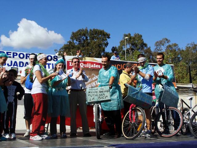 1.500 personas participan en una auténtica fiesta del deporte: el Ciclo-Paseo de Clausura los Juegos - 1, Foto 1