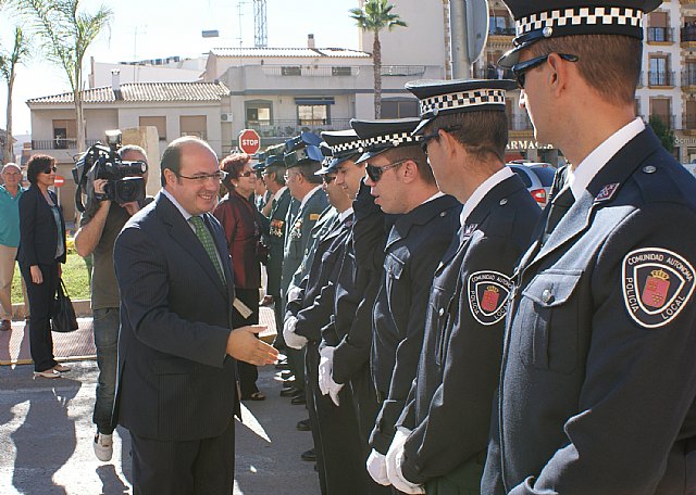 Puerto Lumbreras se suma al acto homenaje de la bandera de España, con motivo del Día de la Hispanidad - 3, Foto 3