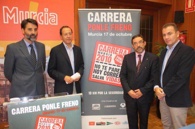 Murcia acoge el próximo domingo la primera carrera popular Ponle Freno de 2010 - 1, Foto 1
