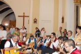 La iglesia de San Onofre de Alguazas acoge una misa en honor a la virgen del Rosario