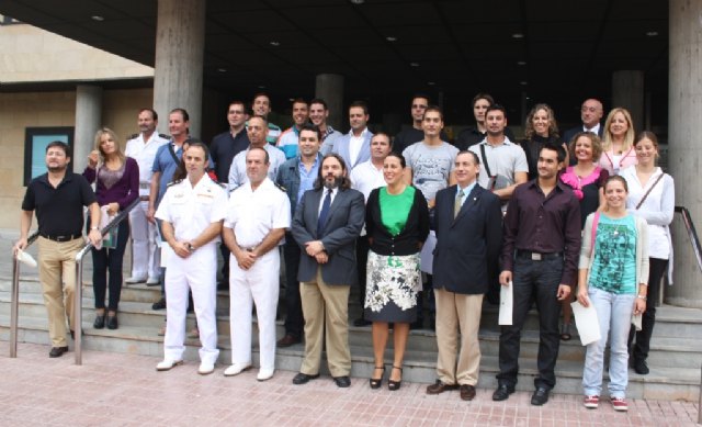 Entrega de títulos náuticos de los cursos de verano de la Universidad Internacional del Mar - 1, Foto 1