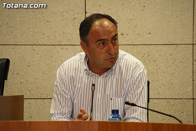 El concejal popular y responsable del área de Deportes, José Antonio Valverde Reina, en una foto de archivo / Totana.com, Foto 1