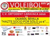 El C.V. Ortodent Caravaca Año Santo 2010 ultima su preparación enfrentándose a Cajasol Sevilla