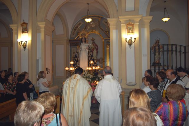 Jornada de marcado acento religioso en las fiestas ilorcitanas de la Virgen del Rosario - 1, Foto 1