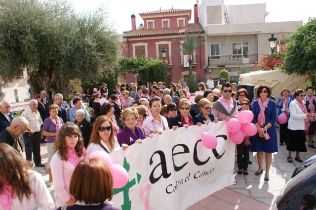 Más de un centenar de mujeres lumbrerenses participan en la Marcha Popular con motivo del Día Internacional del Cáncer de Mama - 3, Foto 3