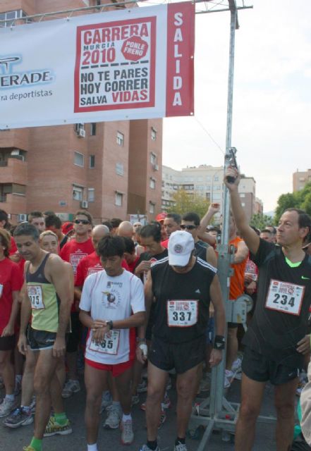 1.200 personas participan en la carrera popular Ponle Freno celebrada hoy en Murcia - 3, Foto 3