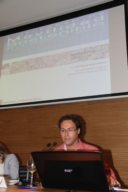 El Plan Director de la Bicicleta de Alhama, protagonista en Cartagena, Foto 1