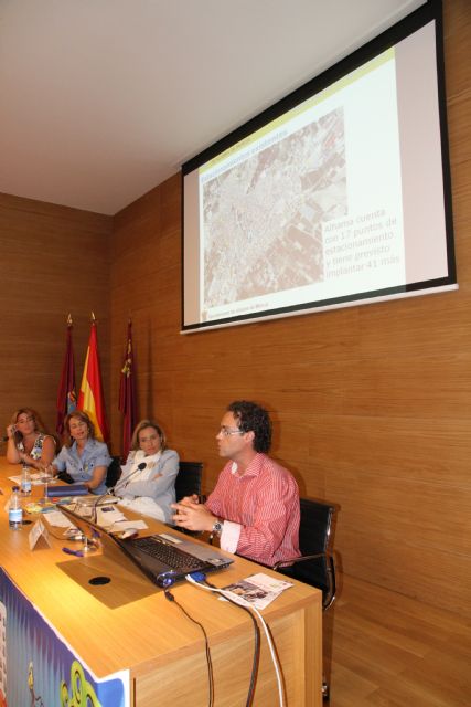 El Plan Director de la Bicicleta de Alhama, protagonista en Cartagena, Foto 2