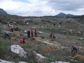 Las actividades de Reforestacin del Proyecto Nutria suman 6000 sabinas a La Risca