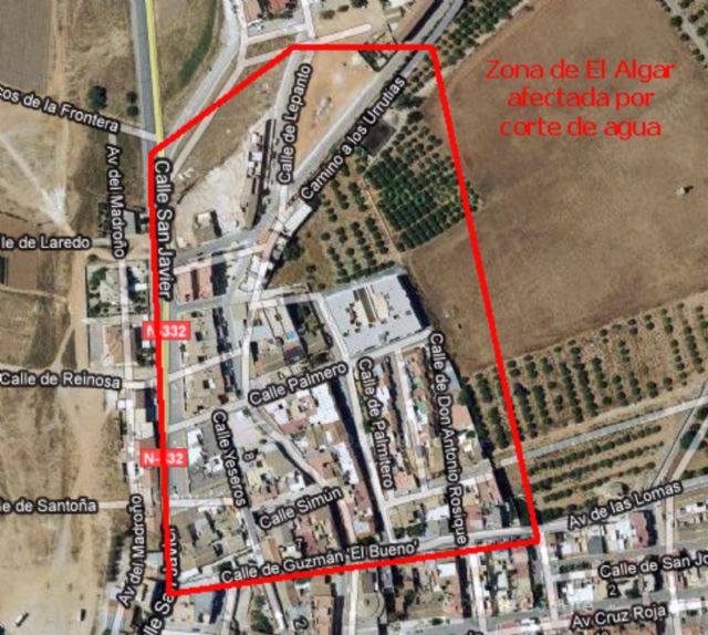 Corte de agua en El Algar - 1, Foto 1