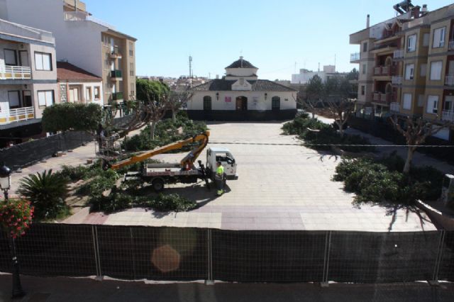 Se inician las obras de remodelación de la Plaza del Ayuntamiento de Torre-Pacheco - 2, Foto 2