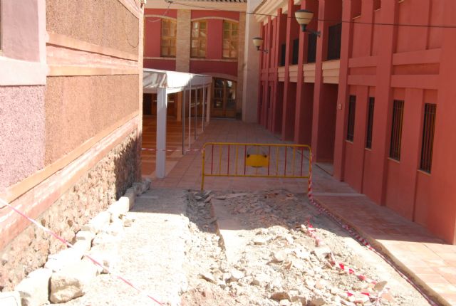 Work begins on the adequacy of the spaces of the Shrine of the Holy to improve accessibility to the temple, Foto 1