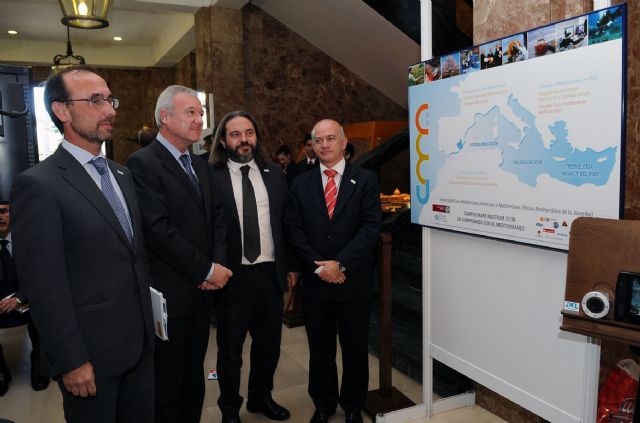 El presidente Valcárcel y los rectores Cobacho y Faura defienden en Madrid el proyecto Campus Mare Nostrum - 2, Foto 2