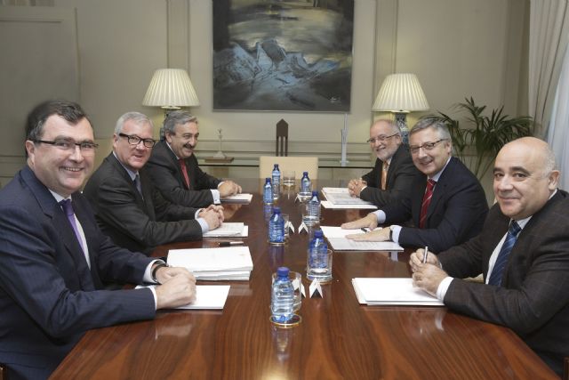 Reunión del ministro de Fomento y el presidente Ramón Luis Valcárcel - 1, Foto 1