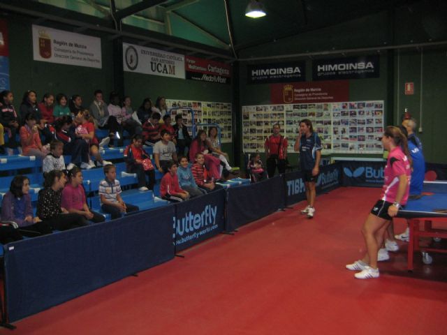 El ADE acerca el tenis de mesa al C.P. Concepción Arenal - 1, Foto 1