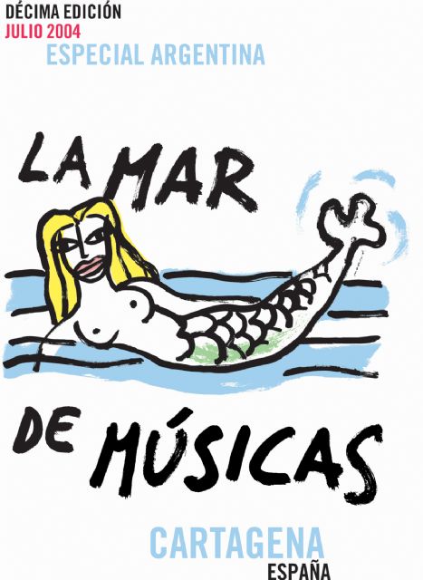 Óscar Mariné creador del cartel anunciador de La Mar de Músicas 2004, Especial Argentina, ha ganado el Premio Nacional de Diseño - 1, Foto 1