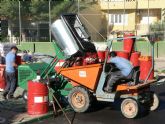 La pista de atletismo estar lista para finales de año